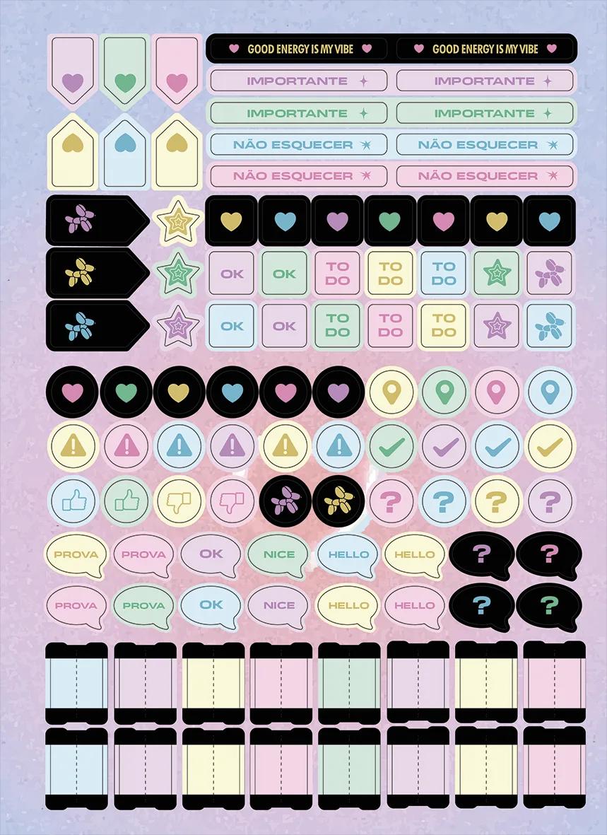 CADERNO UNIVERSITÁRIO CAPA DURA 80 FOLHAS NEO - HOLOGRAFICA — miniatura 10