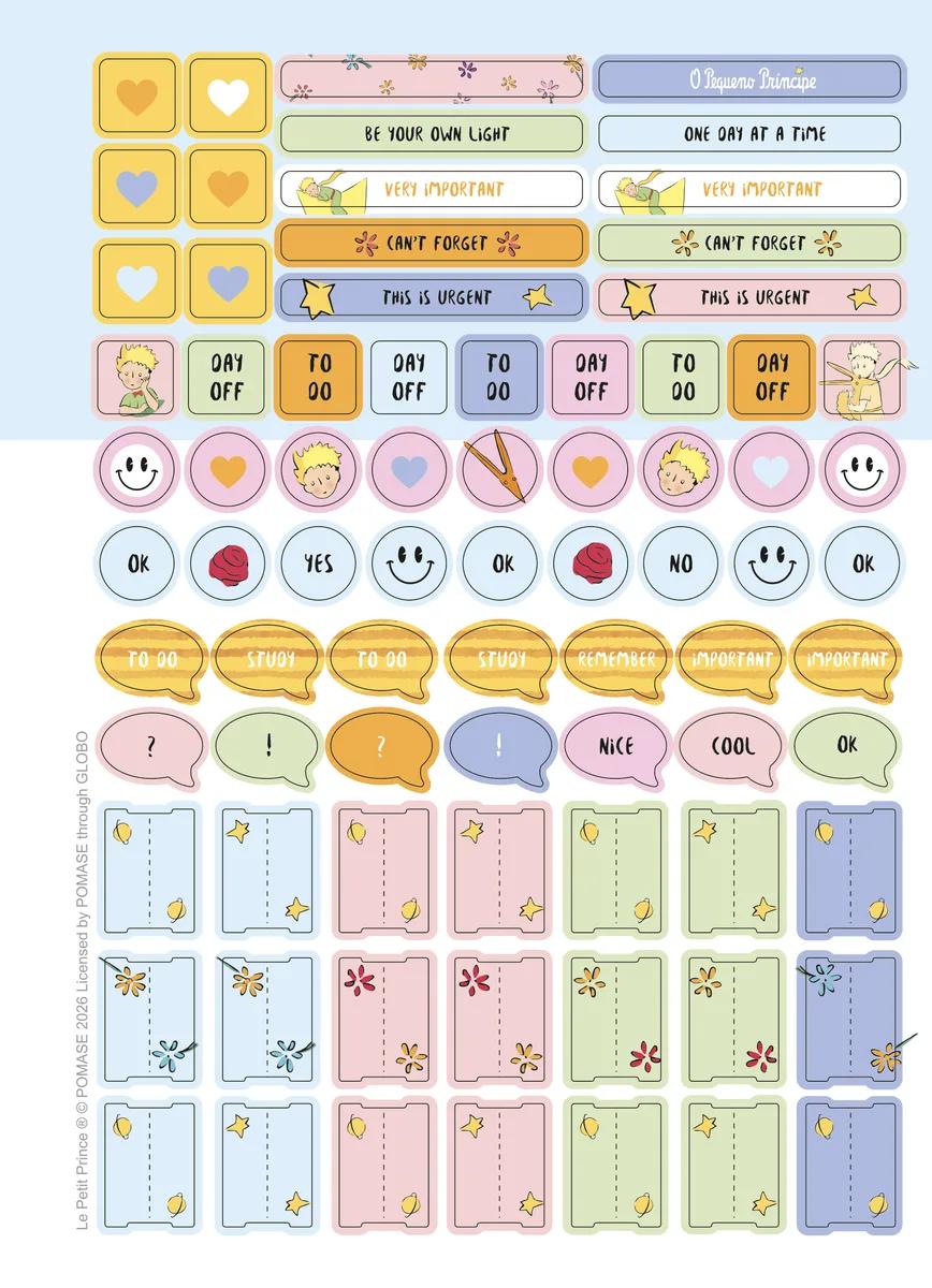 CADERNO ESPIRAL CAPA DURA 01 MATÉRIA COLLEGE - O PEQUENO PRÍNCIPE — miniatura 10