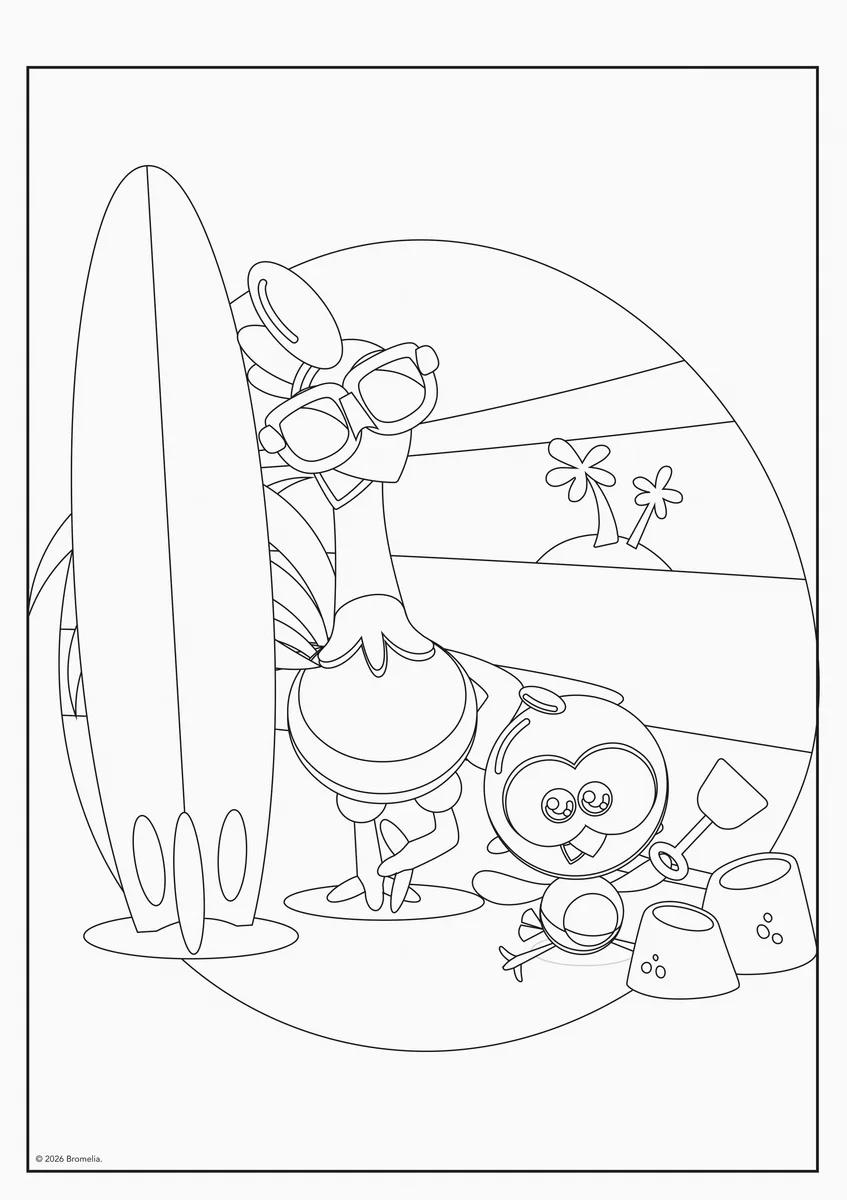 FOLHAS ILUSTRAÇÃO 180G A4 - GALINHA PINTADINHA — miniatura 8