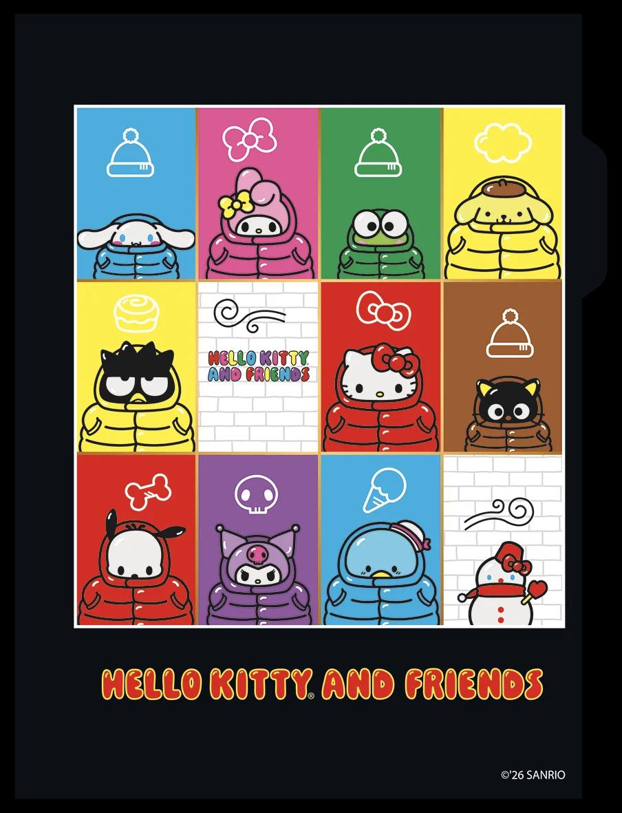 CADERNO ARGOLADO UNIVERSITÁRIO 80 FOLHAS - HELLO KITTY & AMIGOS — miniatura 3