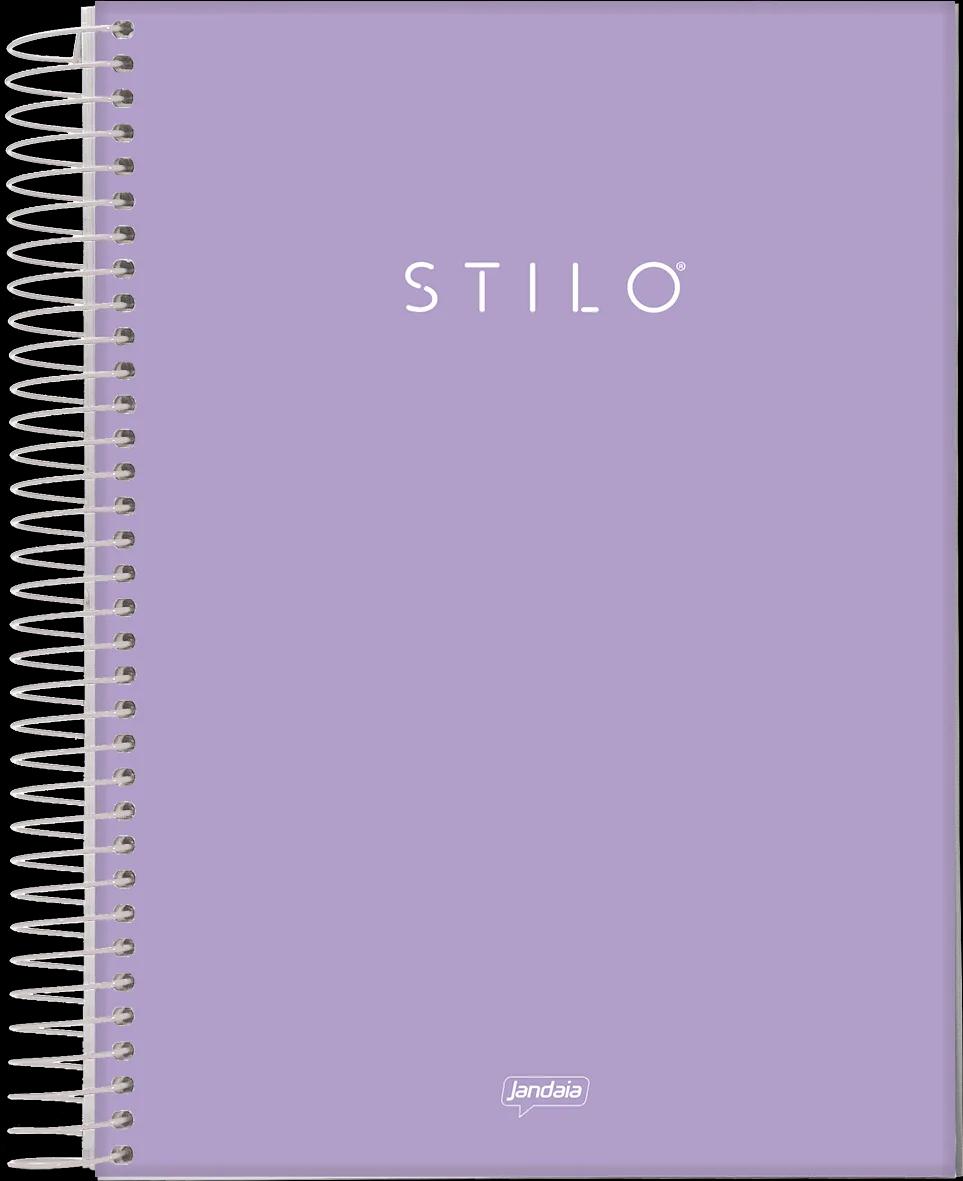 CADERNO ESPIRAL CAPA DURA 1/8 80 FOLHAS - STILO — miniatura 3