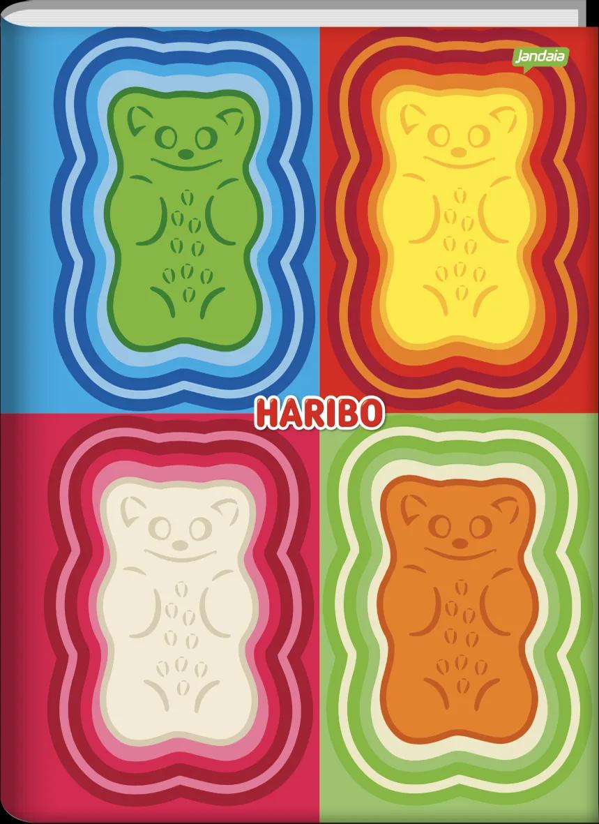 CADERNO BROCHURA CAPA DURA UNIVERSITÁRIO 80 FOLHAS - HARIBO — miniatura 3