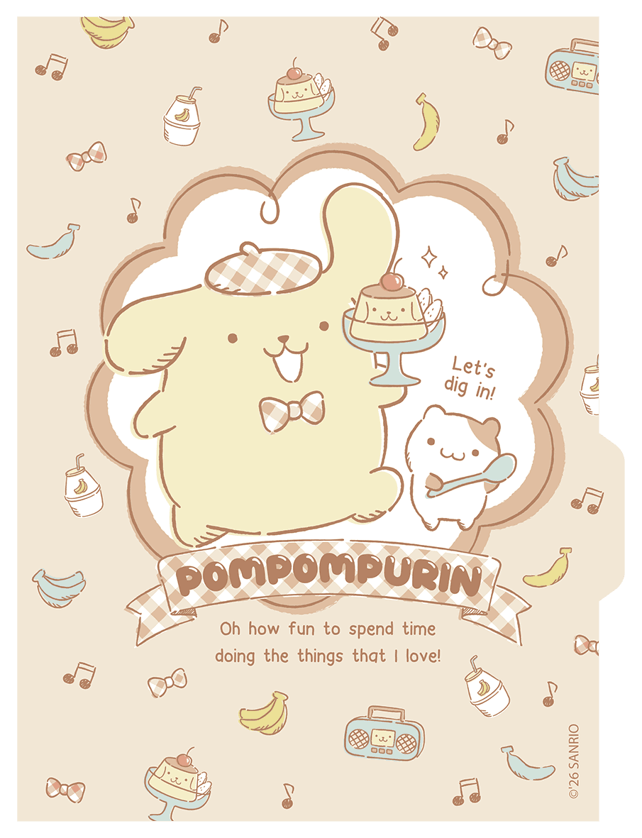 CADERNO COLLEGE CAPA DURA 80 FOLHAS ARGOLADO - POMPOMPURIN — miniatura 5