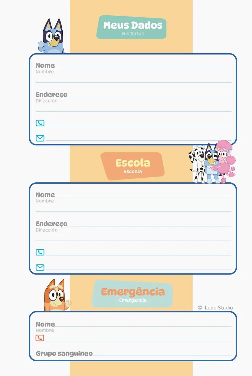 AGENDA PERMANENTE 134X200MM - BLUEY — miniatura 6
