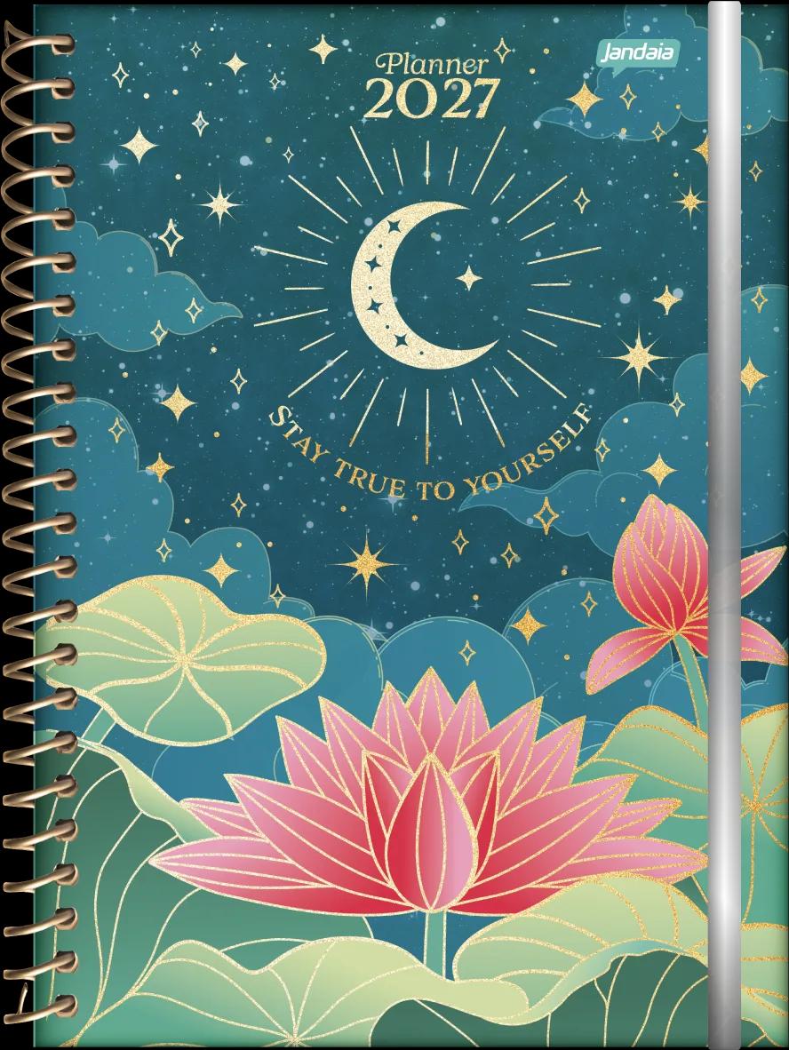 AGENDA PLANEJAMENTO ESPIRAL 175X242MM 80 FOLHAS - MYSTIC — miniatura 3