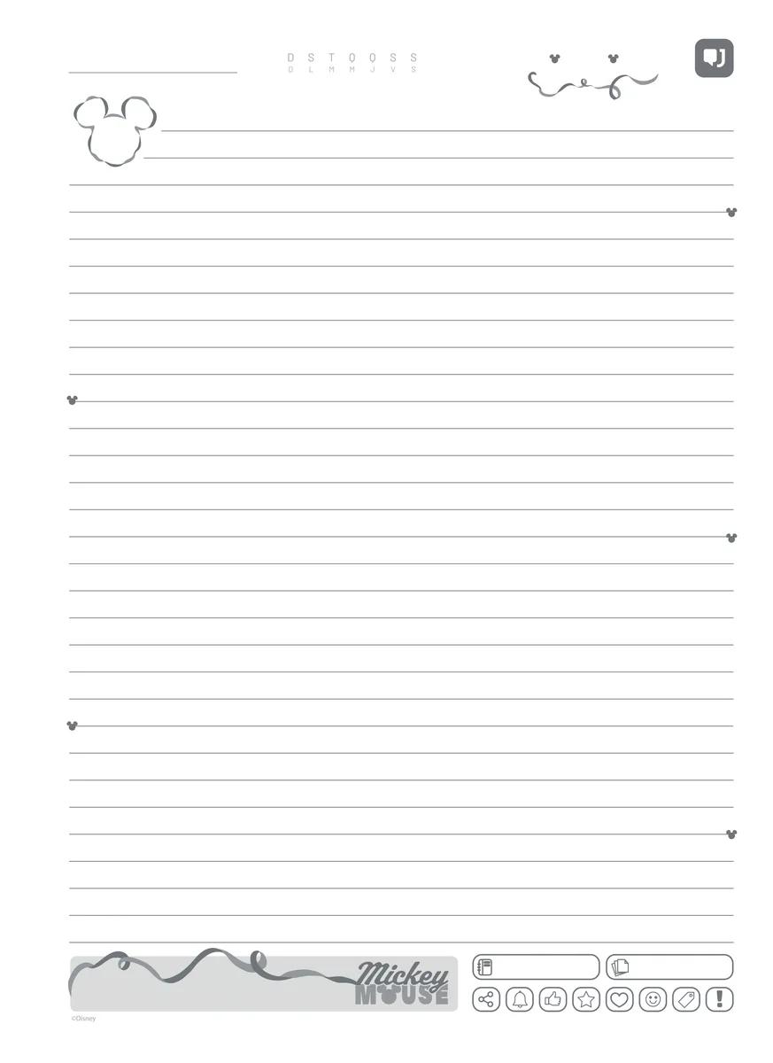 CADERNO ESPIRAL UNIVERSITÁRIO CAPA DURA 01 MATÉRIA 80 FOLHAS - MICKEY ARTS MAGIC