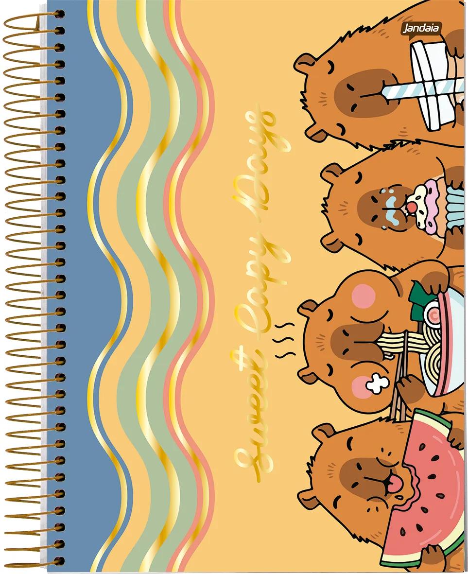 CADERNO ESPIRAL UNIVERSITÁRIO CAPA DURA 10 MATÉRIAS 160 FOLHAS - CAPYMOOD — miniatura 4