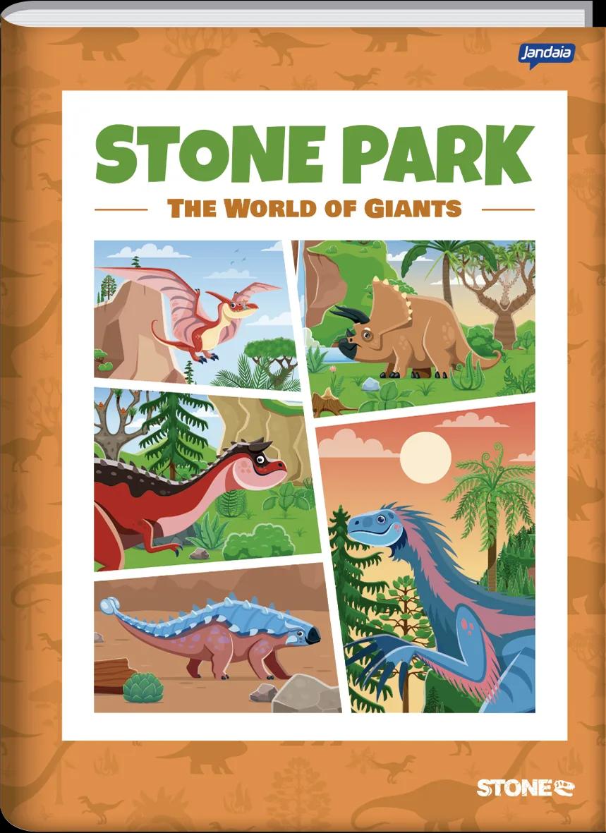 CADERNO BROCHURA 1/4 CAPA DURA 80 FOLHAS -  STONE — miniatura 4