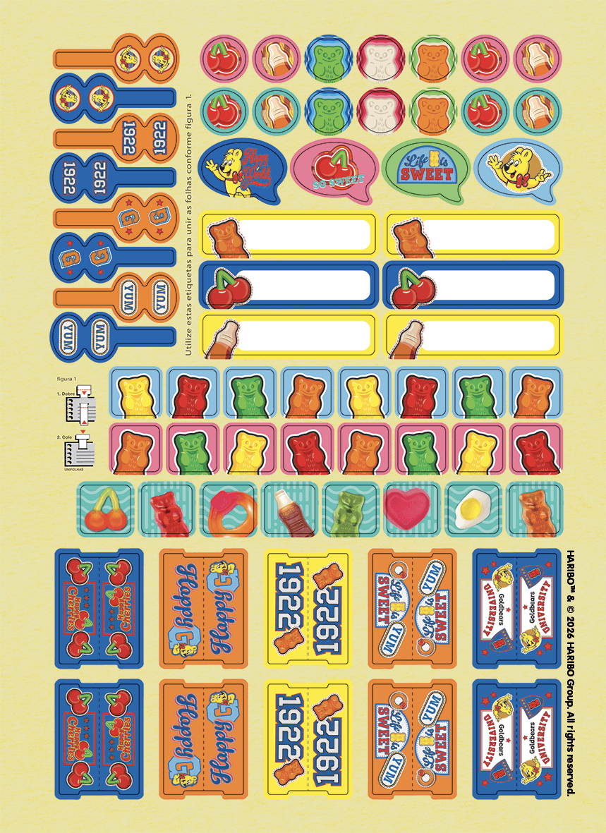 CADERNO ESPIRAL UNIVERSITÁRIO CAPA DURA 01 MATÉRIA 80 FOLHAS - HARIBO — miniatura 7