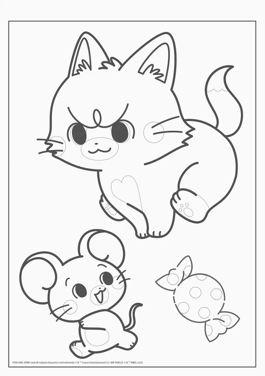 FOLHAS ILUSTRAÇÃO 180G A4 - GOKKO: TOM & JERRY — miniatura 22