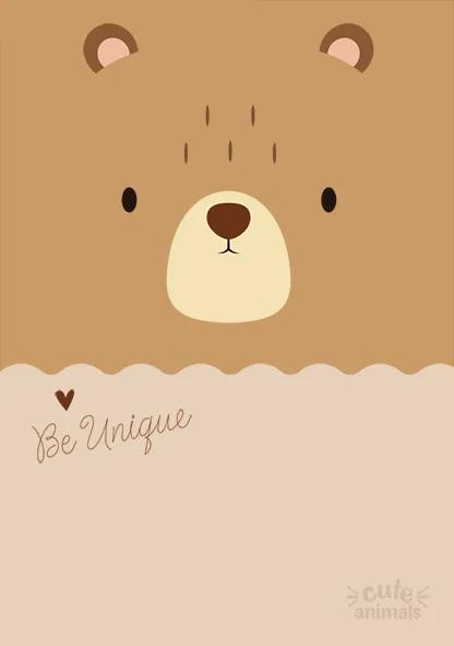 CADERNO FLEXÍVEL PAPEL CARTA - CUTE ANIMALS — miniatura 4