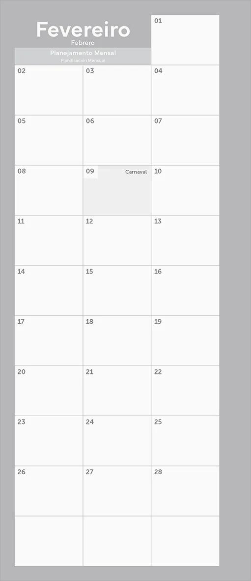 AGENDA ESPIRAL 119X275 EXECUTIVA COMERCIAL - OFFICE — miniatura 6
