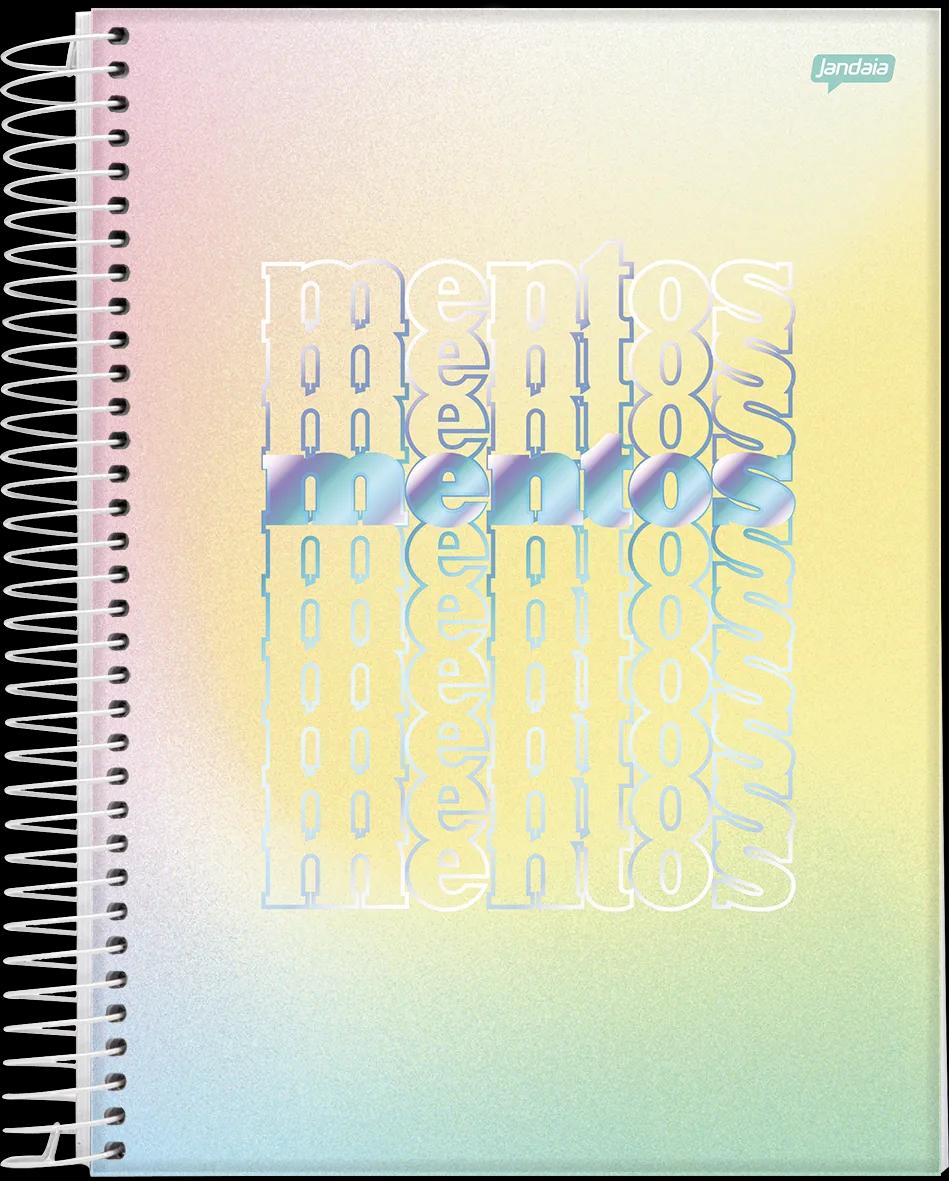CADERNO ESPIRAL UNIVERSITÁRIO CAPA DURA 20 MATÉRIAS 320 FOLHAS - MENTOS