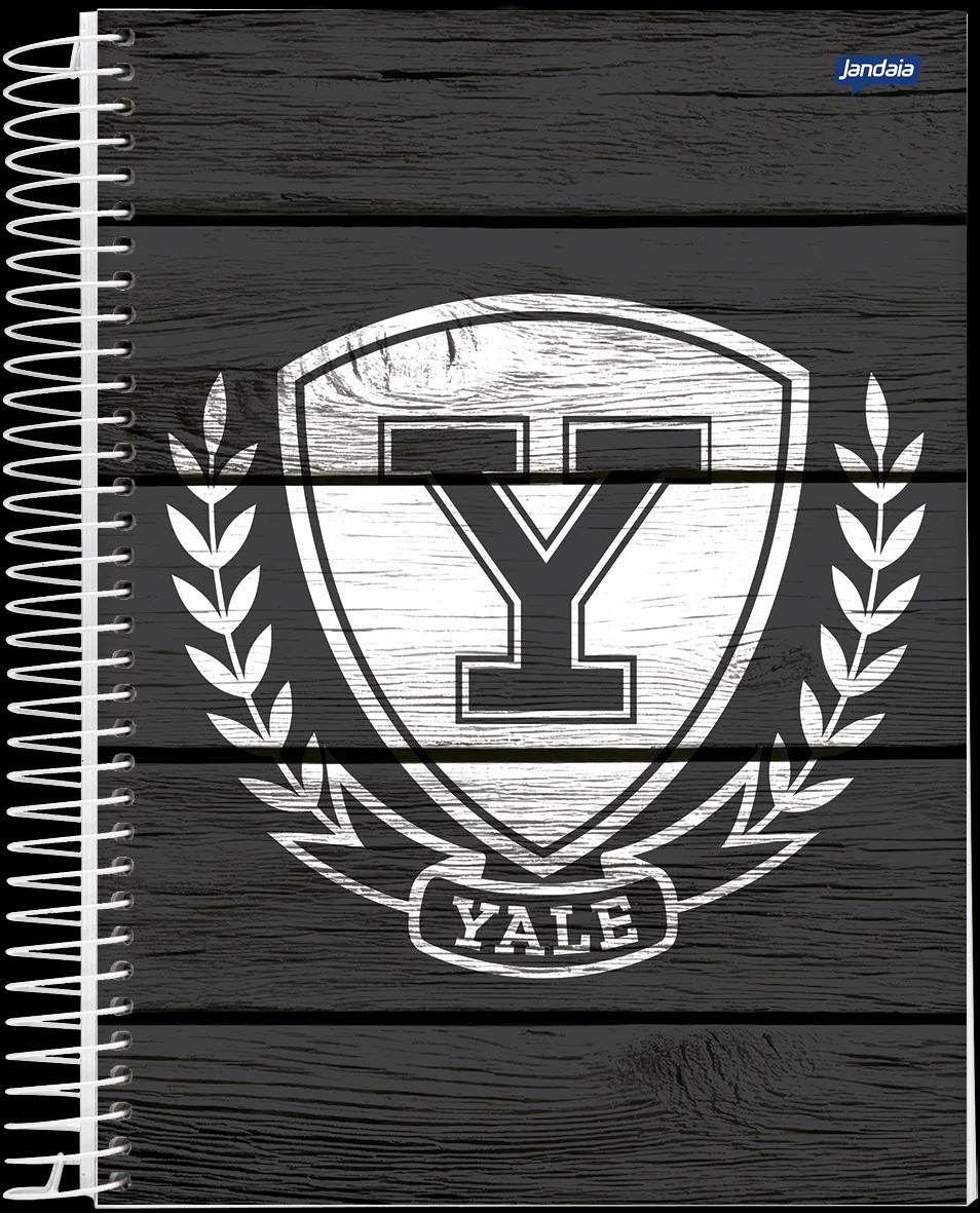 CADERNO ESPIRAL UNIVERSITÁRIO CAPA DURA 10 MATÉRIAS 200 FOLHAS - YALE — miniatura 3