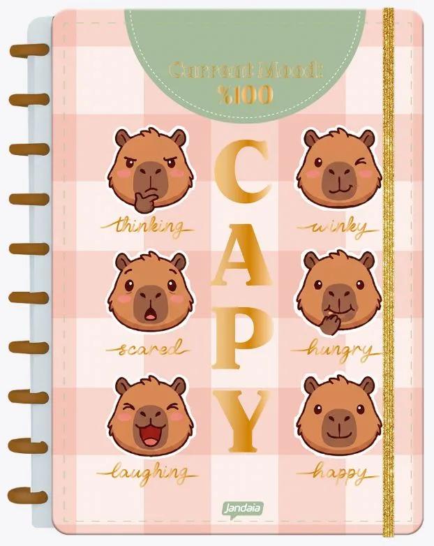 CADERNO NEODISC COLLEGE CAPA DURA 80 FOLHAS - CAPYMOOD