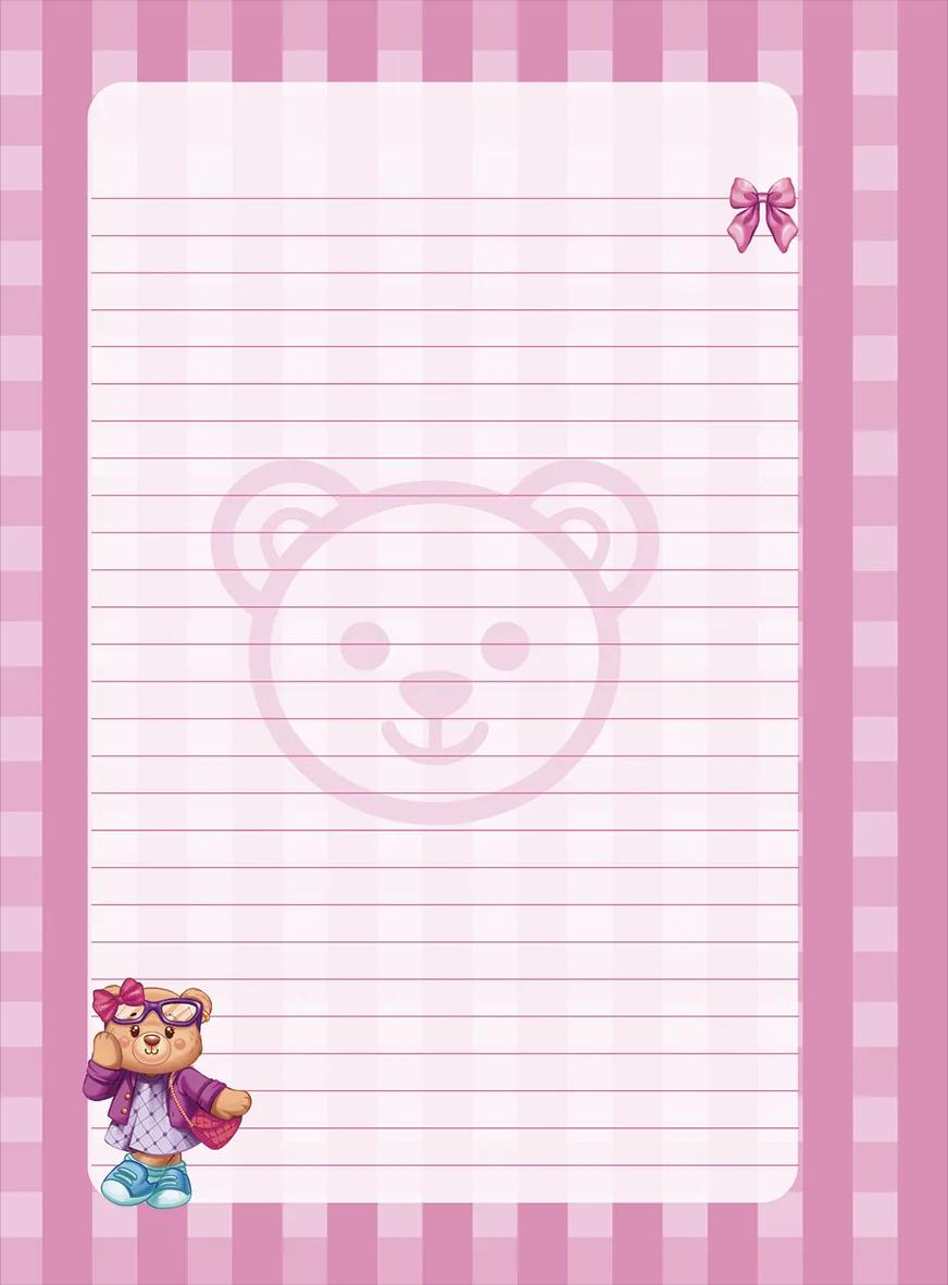 CADERNO LOMBADA QUADRADA CAPA DURA 112 FOLHAS - BEAR THE BEAR — miniatura 3