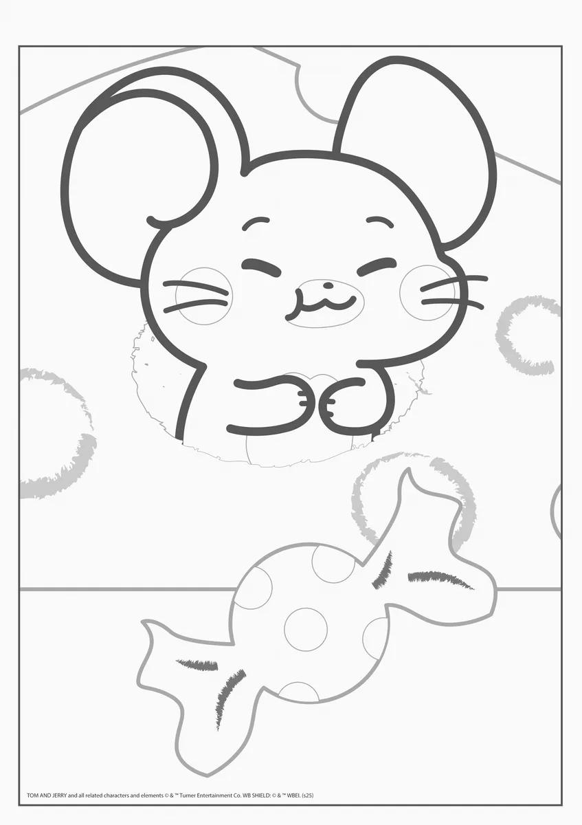 FOLHAS ILUSTRAÇÃO 180G A4 - GOKKO: TOM & JERRY — miniatura 5