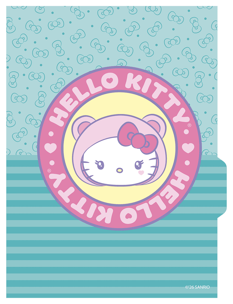 CADERNO COLLEGE CAPA DURA 80 FOLHAS ARGOLADO - HELLO KITTY — miniatura 5