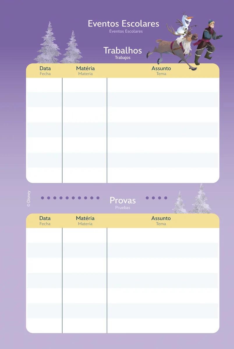AGENDA PERMANENTE 134X200MM - FROZEN — miniatura 6