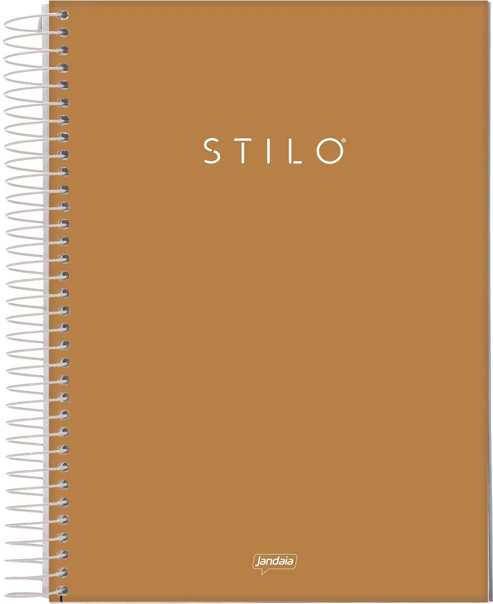 CADERNO ESPIRAL UNIVERSITÁRIO CAPA DURA 01 MATÉRIA 80 FOLHAS - STILO TREND — miniatura 3