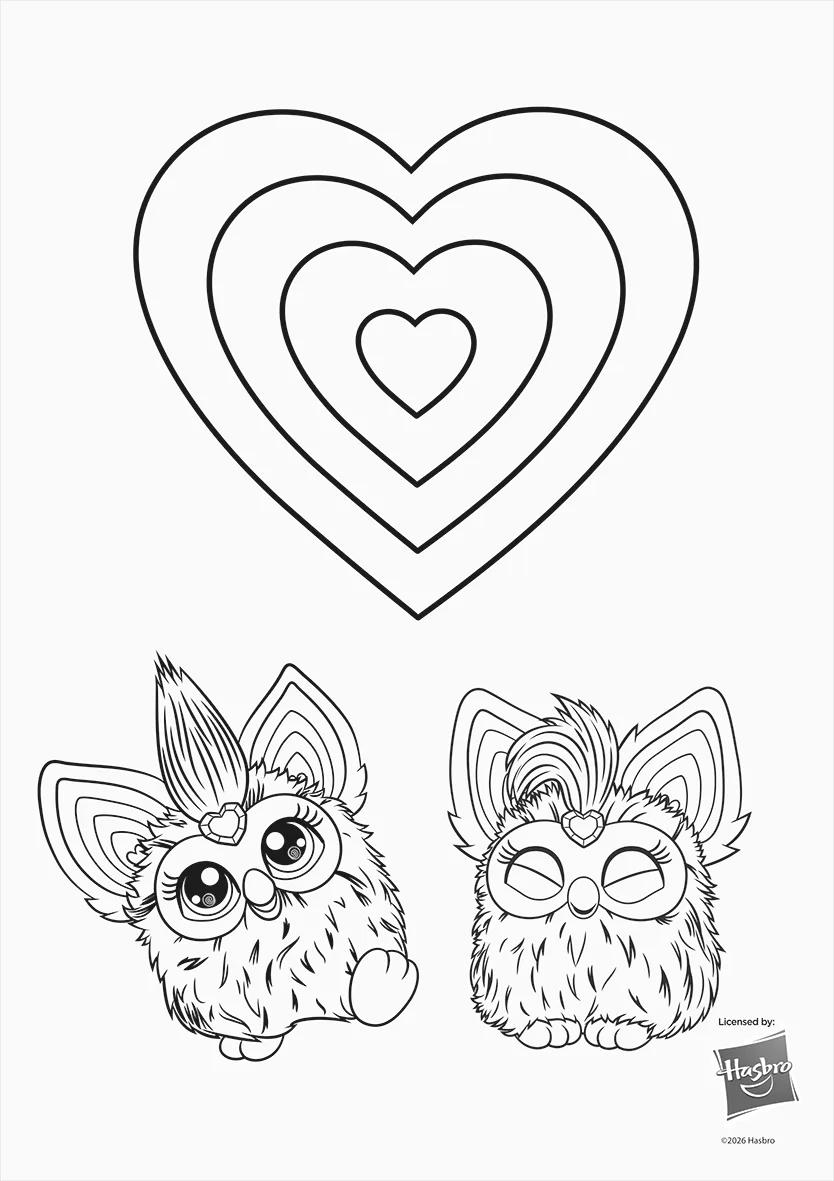 FOLHAS ILUSTRAÇÃO 180G A4 - FURBY — miniatura 19