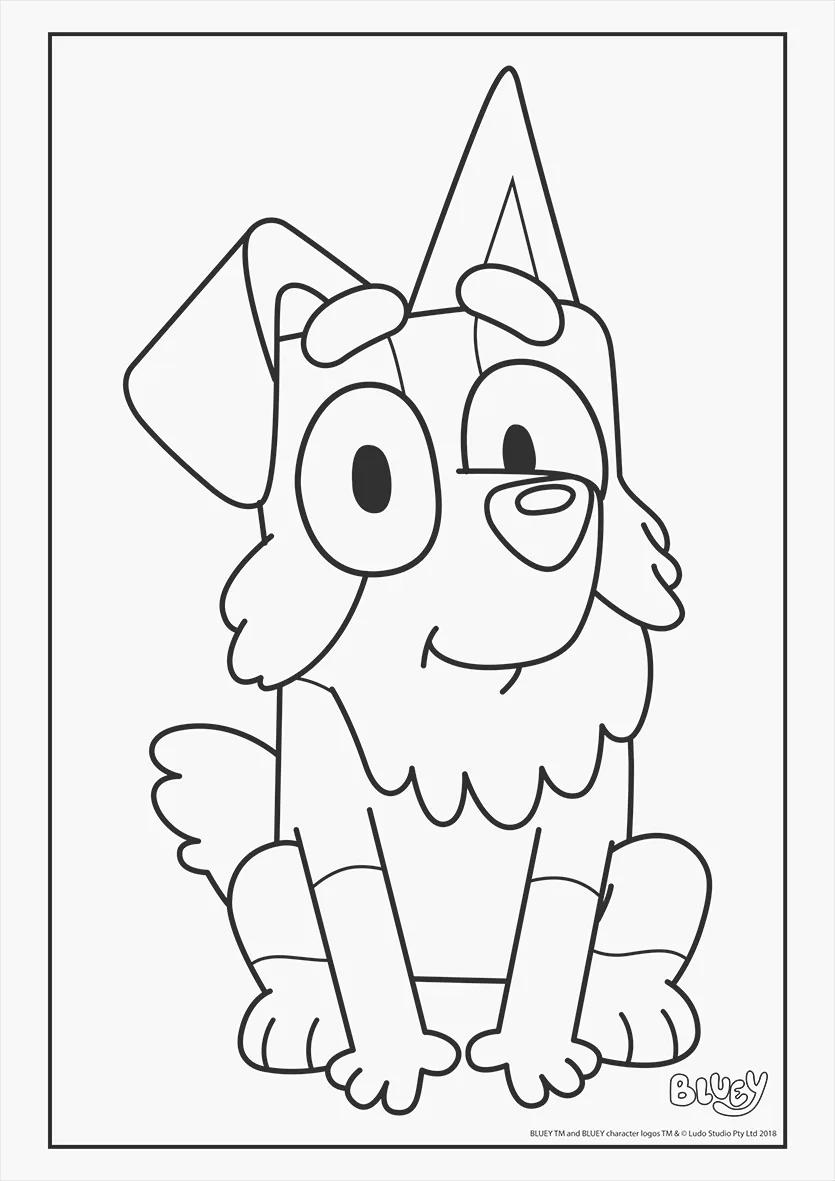 FOLHAS ILUSTRAÇÃO 180G A4 - BLUEY — miniatura 24