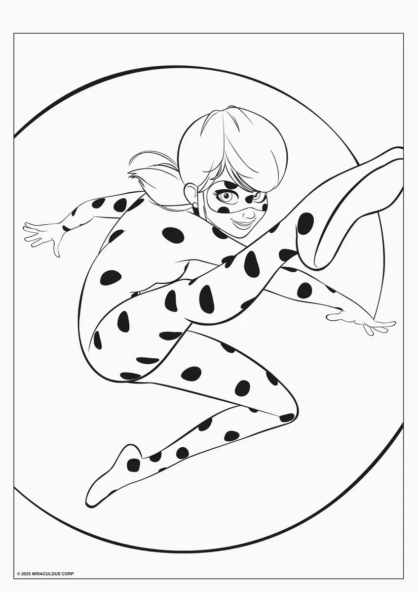 FOLHAS ILUSTRAÇÃO 180G A4 - MIRACULOUS — miniatura 3