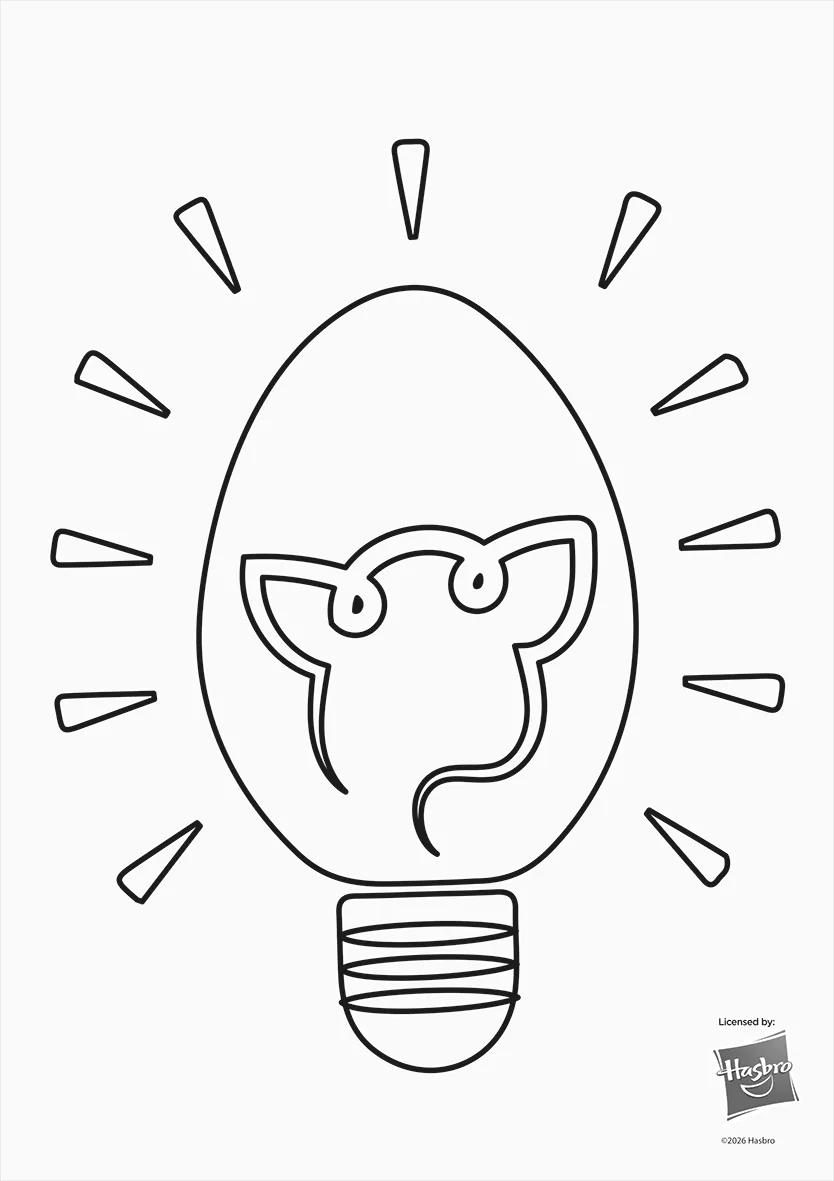 FOLHAS ILUSTRAÇÃO 180G A4 - FURBY — miniatura 11