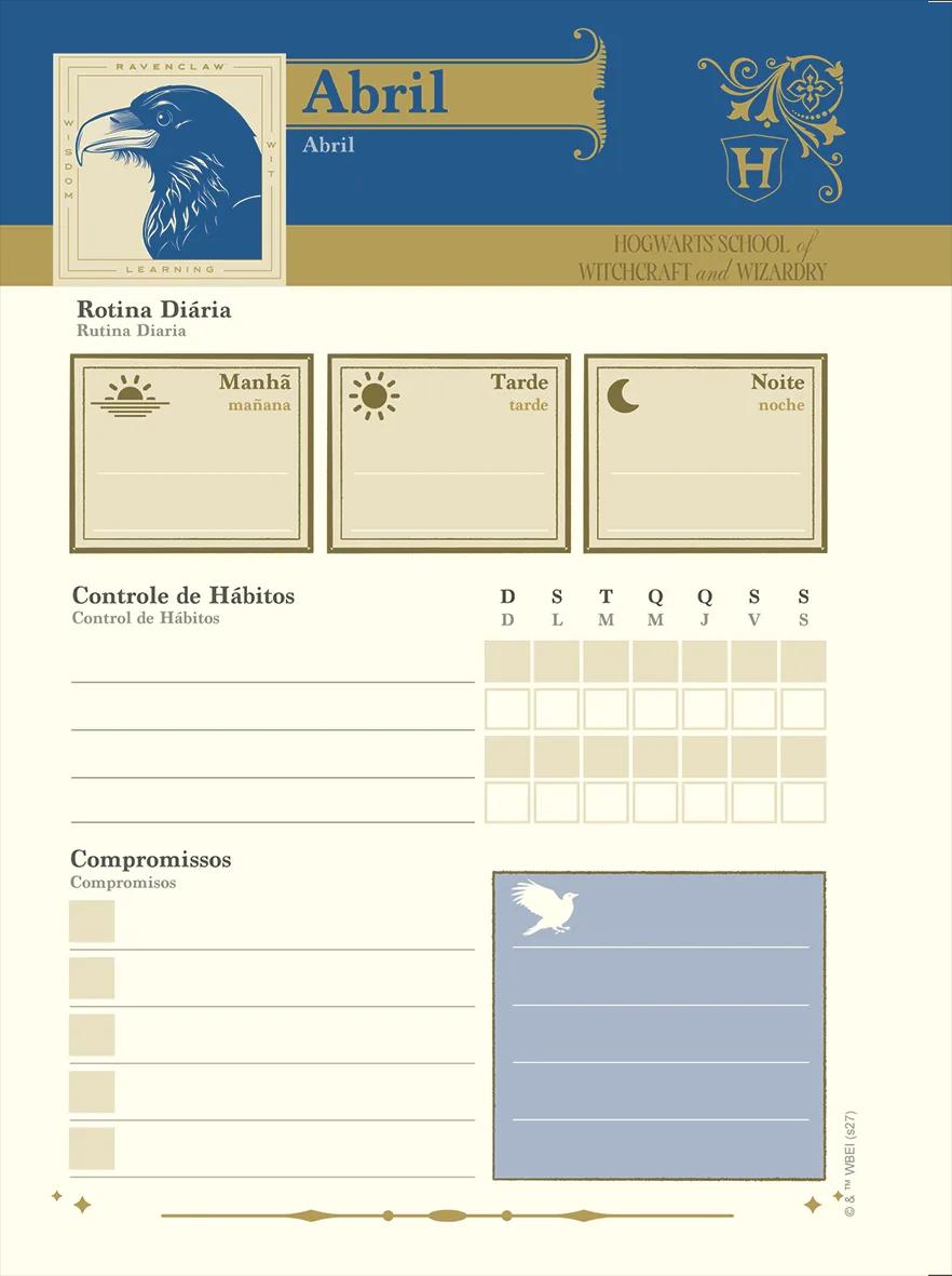 AGENDA DIARIA ESPIRAL 133X178MM - HARRY POTTER — miniatura 7