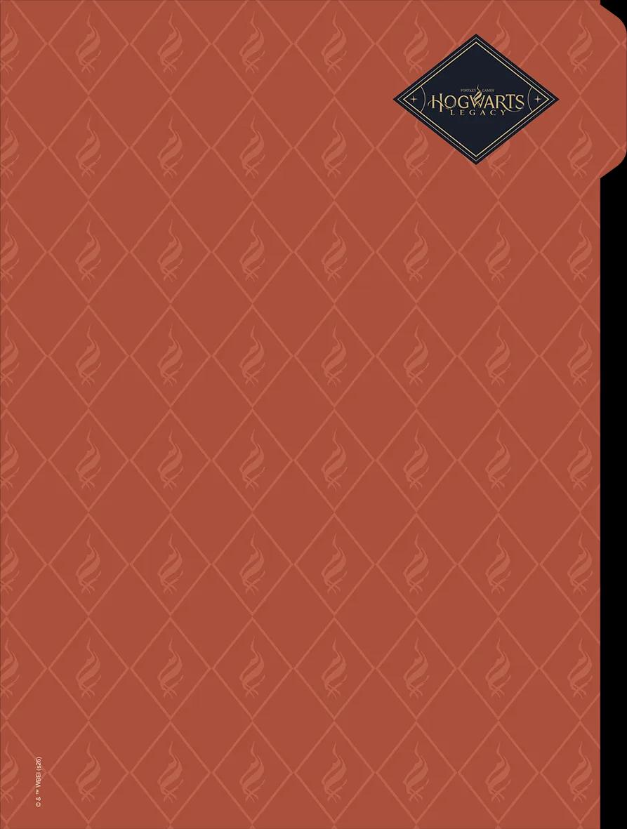 CADERNO UNIVERSITÁRIO CAPA DURA 01 MATÉRIA 80 FOLHAS NEO - HOGWARTS LEGACY — miniatura 3