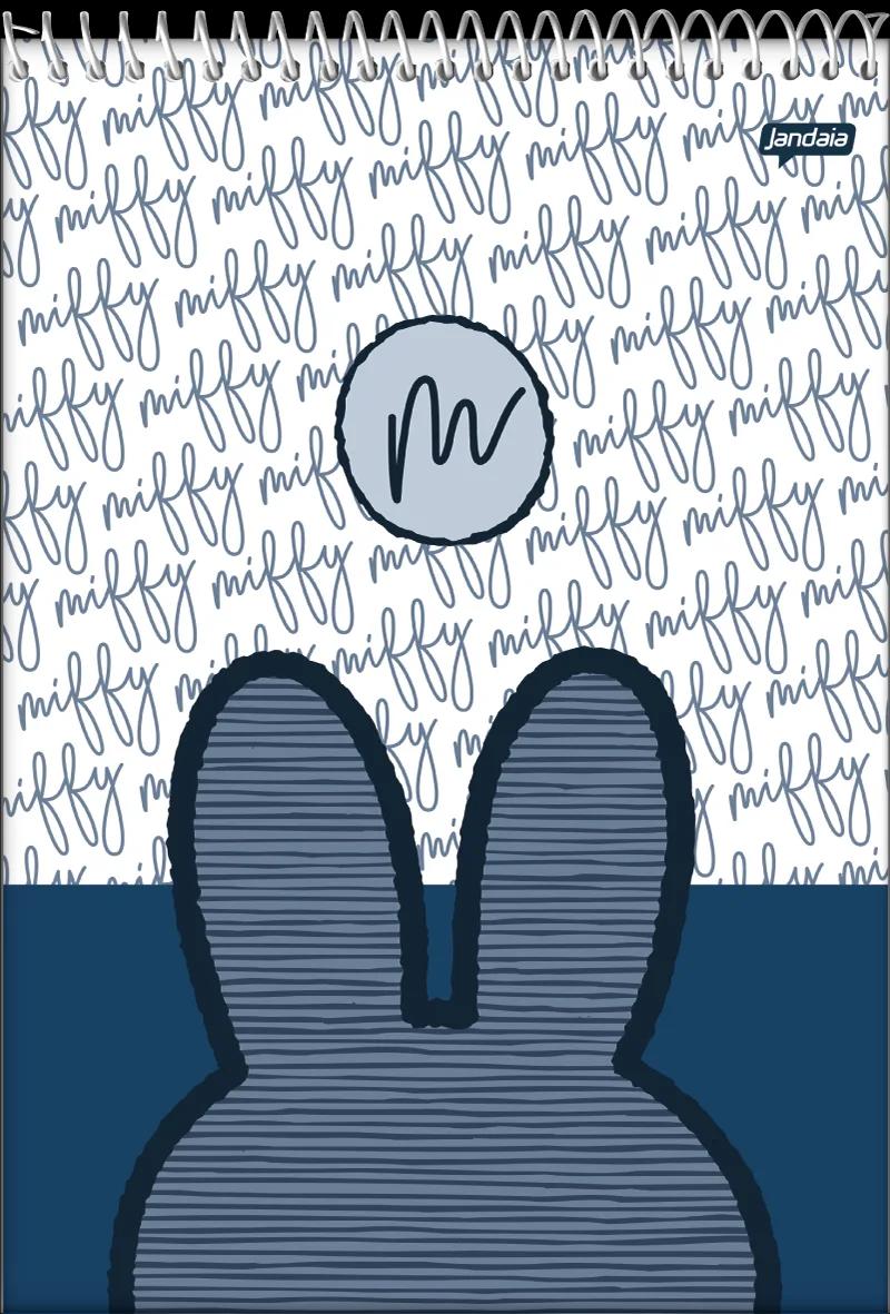 CADERNETA APONTAMENTO ESPIRAL CAPA DURA 80 FOLHAS - MIFFY — miniatura 2