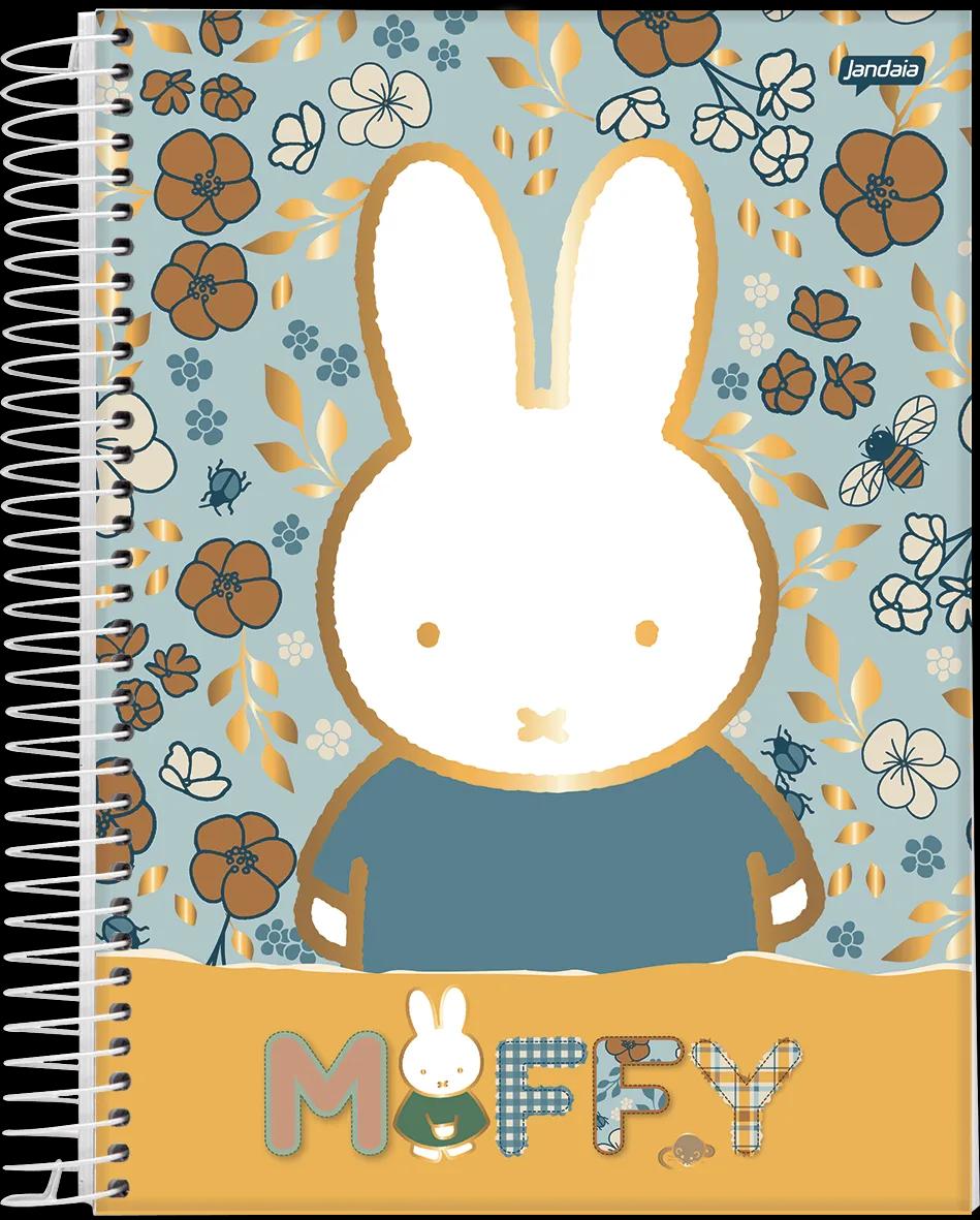 CADERNO ESPIRAL UNIVERSITÁRIO CAPA DURA 10 MATÉRIAS 160 FOLHAS - MIFFY — miniatura 6