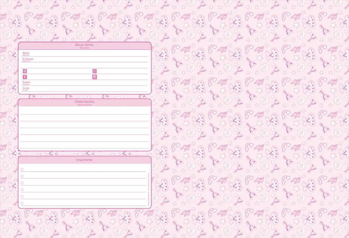 CADERNO BROCHURA CAPA DURA UNIVERSITÁRIO 80 FOLHAS - KUROMI — miniatura 6