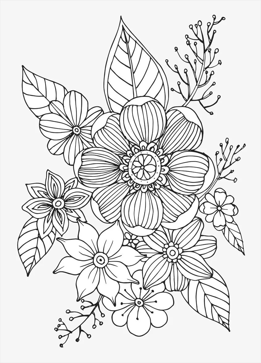 FOLHAS ILUSTRAÇÃO A4 - JANDAIA ARTS — miniatura 3