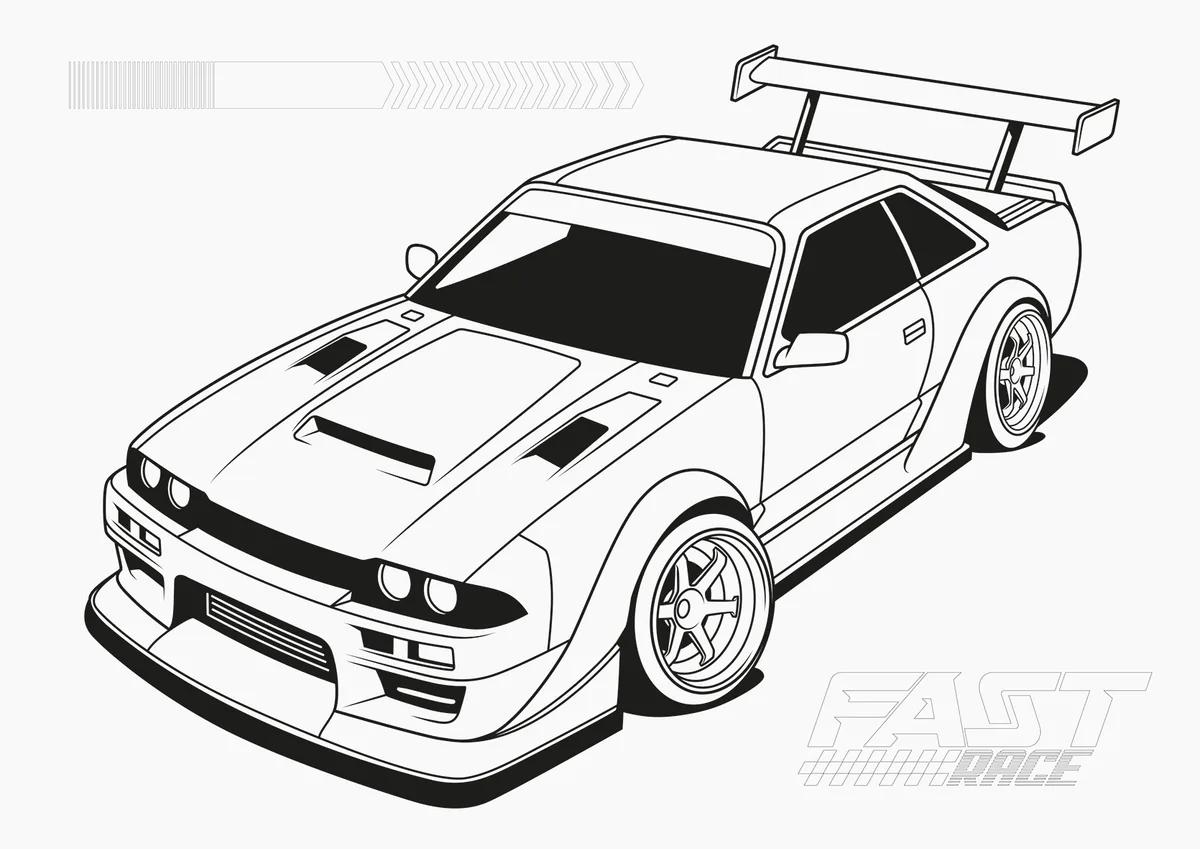 FOLHAS ILUSTRAÇÃO 180G A4 FLEX 28FLS - FAST RACE — miniatura 4