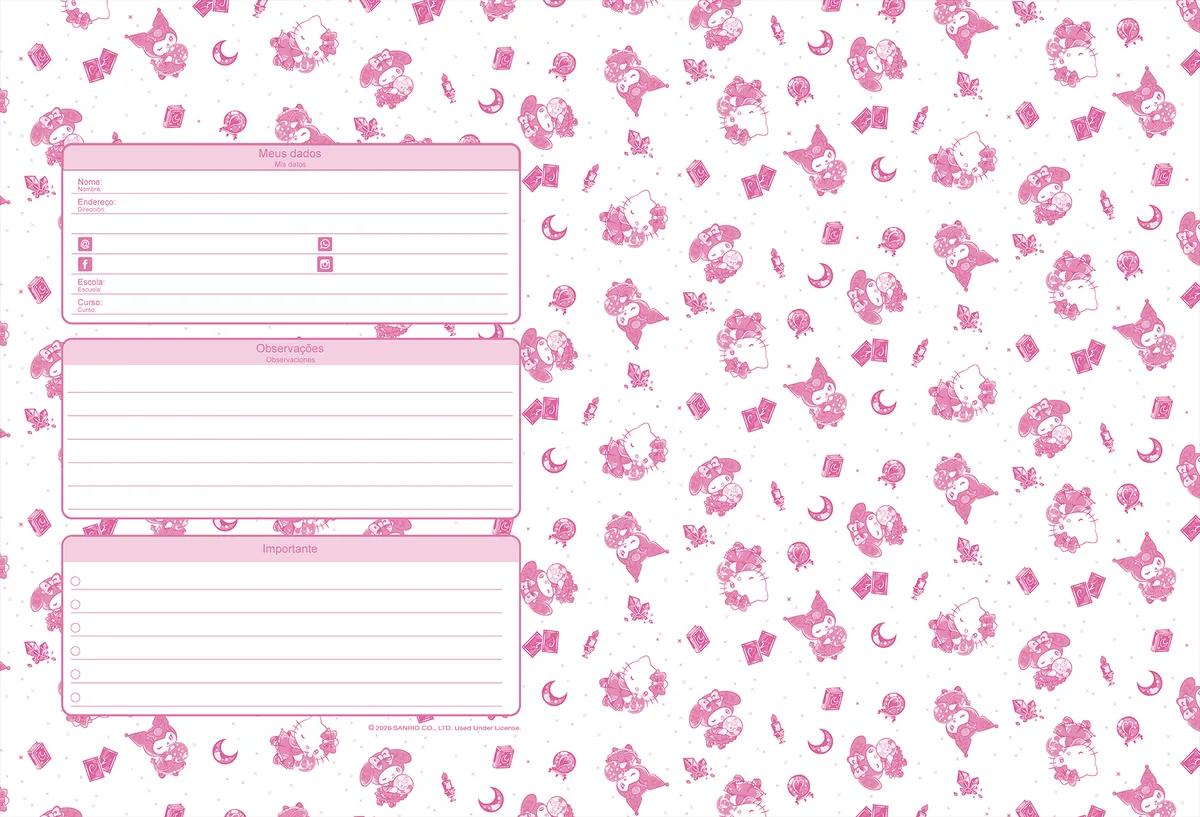 CADERNO BROCHURA CAPA DURA UNIVERSITÁRIO 80 FOLHAS - BESTIES FOREVER — miniatura 6