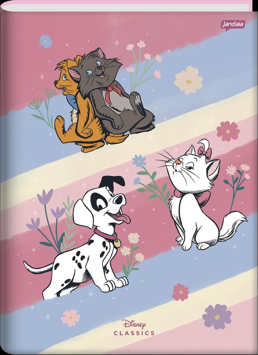 CADERNO BROCHURA CAPA DURA UNIVERSITÁRIO 80 FOLHAS - DISNEY CLÁSSICOS