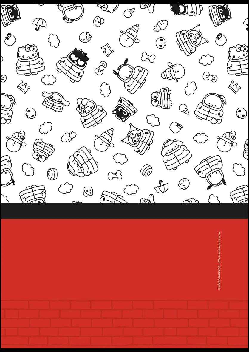 CADERNO ESPIRAL UNIVERSITÁRIO CAPA DURA 10 MATÉRIAS 160 FOLHAS - HELLO KITTY & AMIGOS — miniatura 4