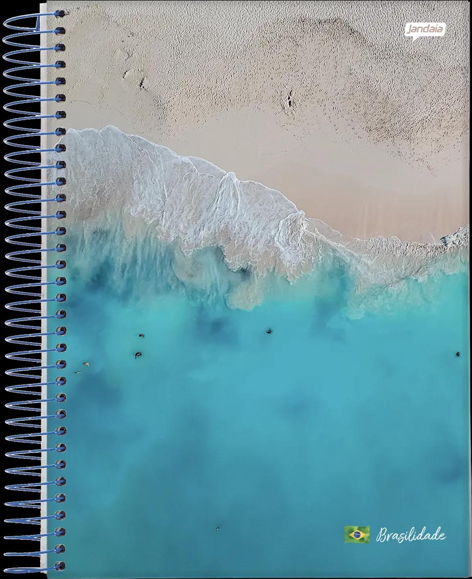 CADERNO ESPIRAL 1/8 CAPA DURA 96 FOLHAS - BRASILIDADE — miniatura 4