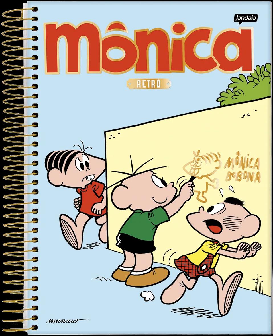 CADERNO ESPIRAL UNIVERSITÁRIO CAPA DURA 01 MATÉRIA 80 FOLHAS - TURMA DA MÔNICA PLUS — miniatura 5
