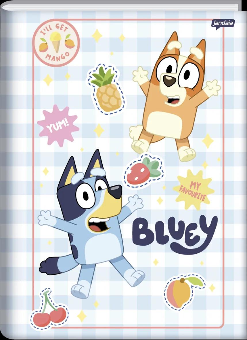 CADERNO BROCHURA CAPA DURA UNIVERSITÁRIO 80 FOLHAS - BLUEY — miniatura 5