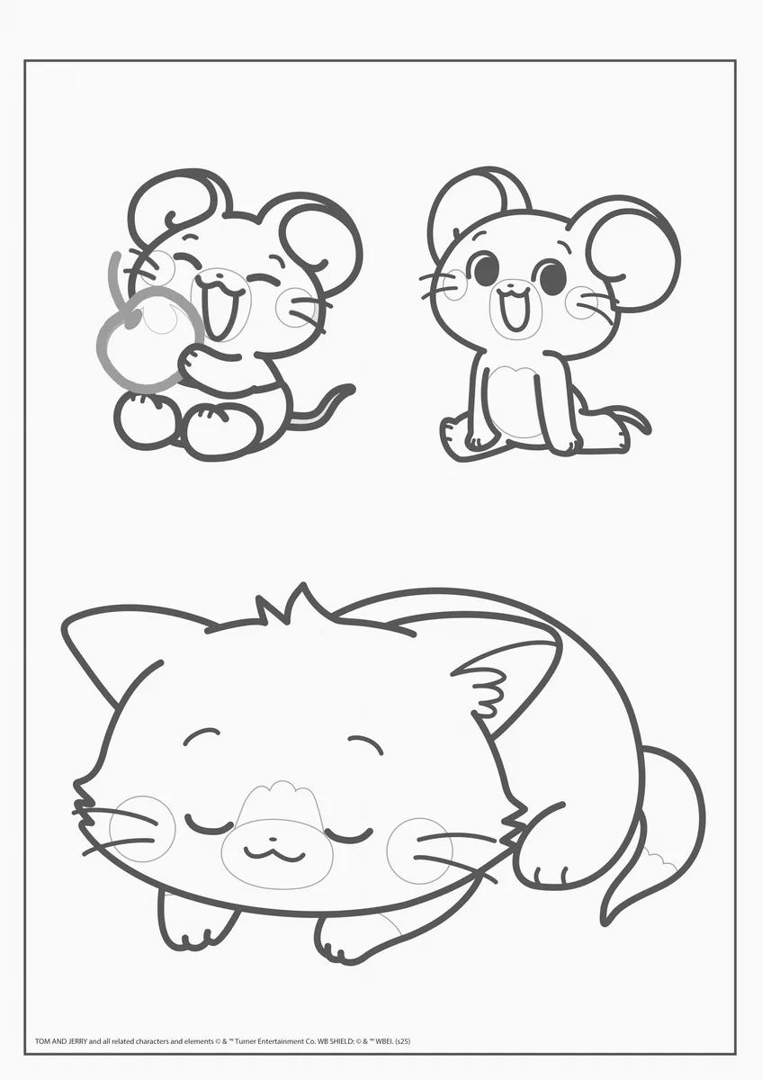 FOLHAS ILUSTRAÇÃO 180G A4 - GOKKO: TOM & JERRY — miniatura 25