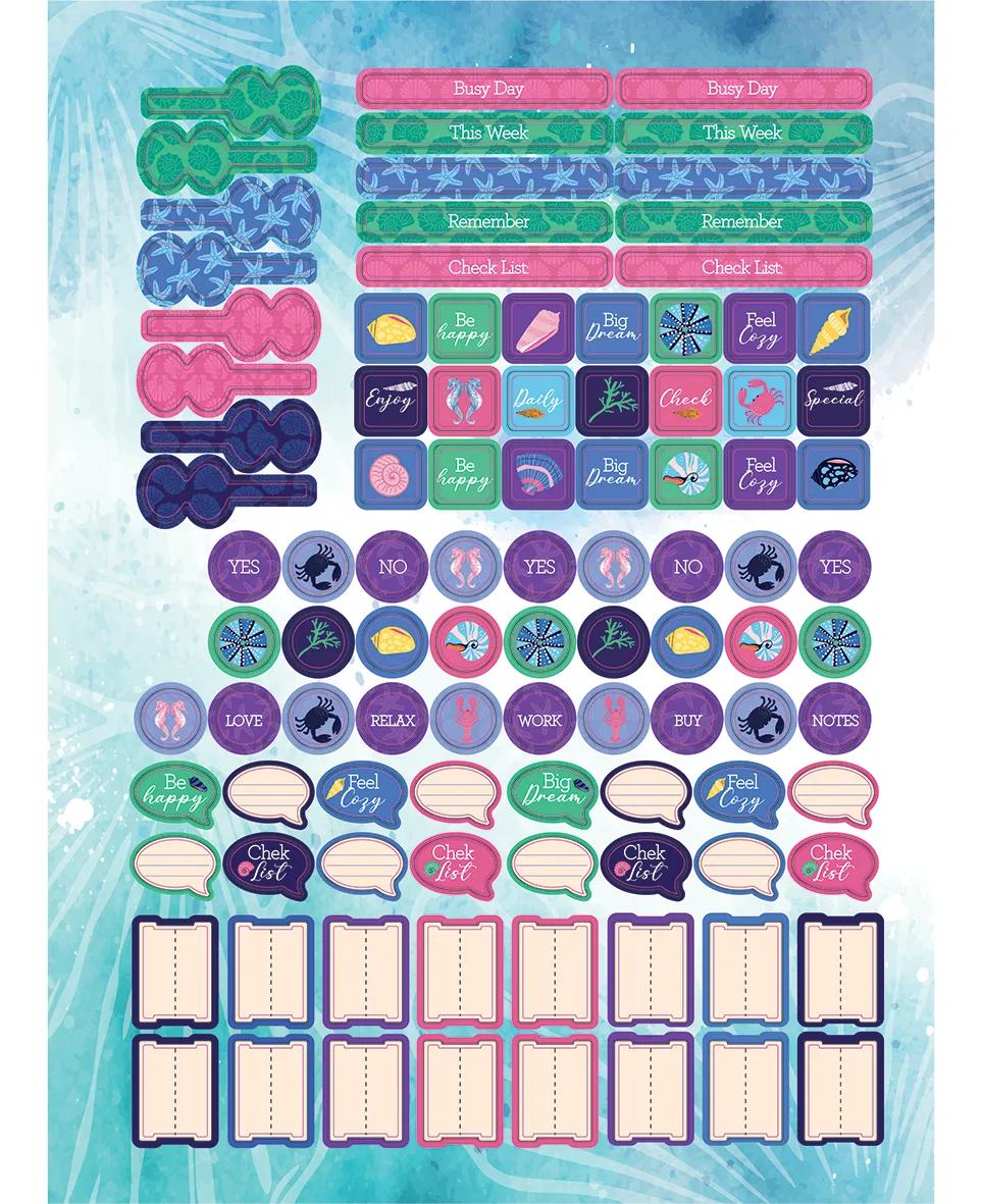 CADERNO ESPIRAL CAPA DURA 1/4 80 FOLHAS - SEA LIFE — miniatura 8