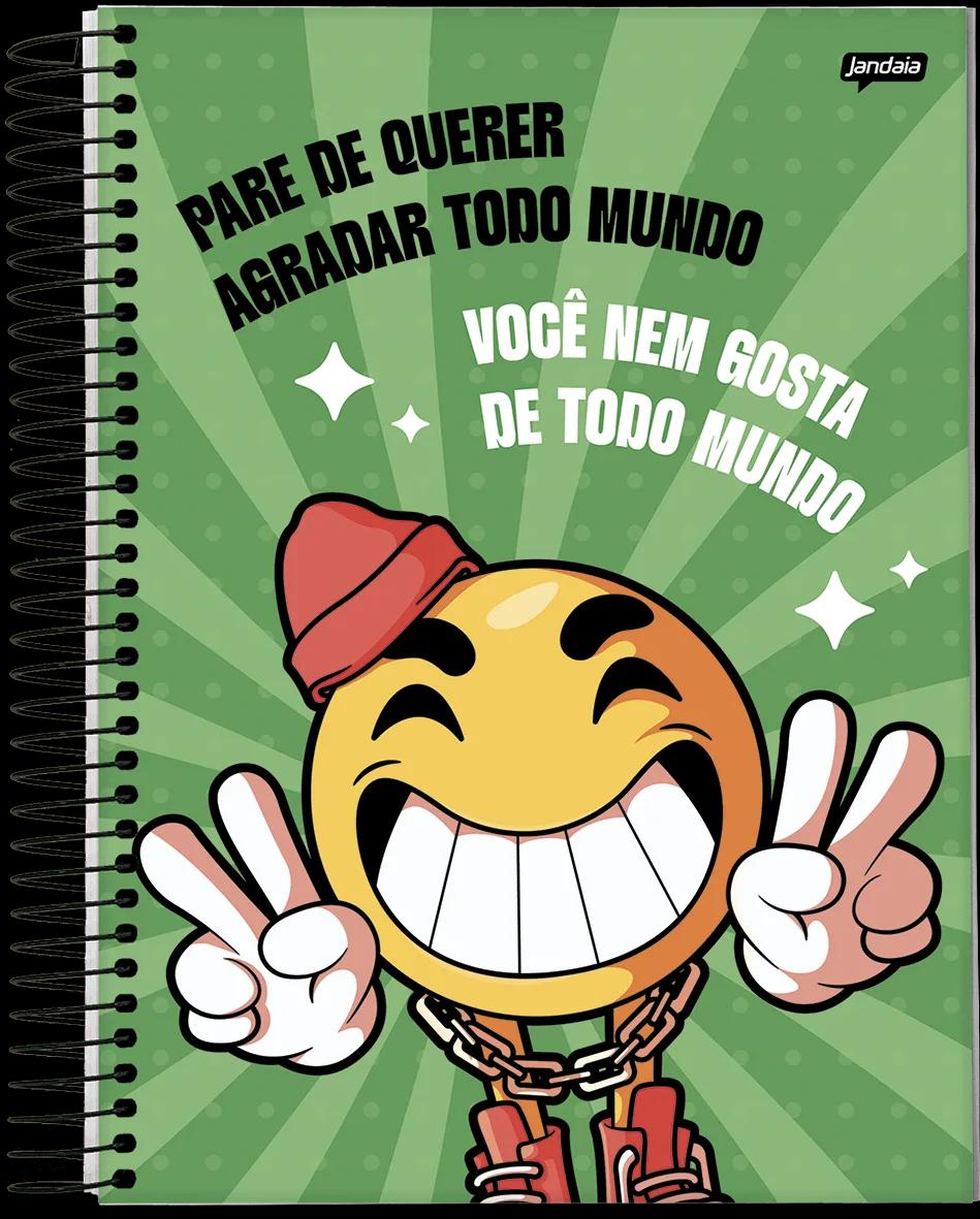 CADERNO ESPIRAL UNIVERSITÁRIO CAPA DURA 10 MATÉRIAS  160 FOLHAS -  INSANO — miniatura 4