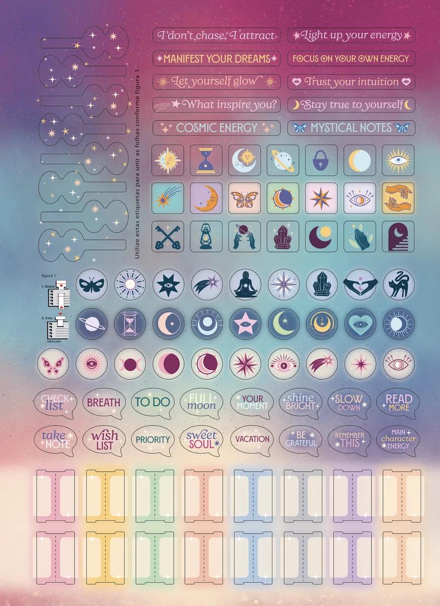 CADERNO ESPIRAL CAPA DURA 01 MATÉRIA 80 FOLHAS COLLEGE - MYSTIC — miniatura 6