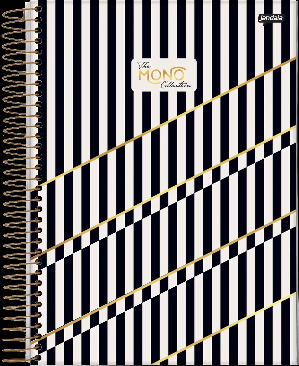 CADERNO ESPIRAL UNIVERSITÁRIO CAPA DURA 01 MATÉRIA 80 FOLHAS - MONO — miniatura 2