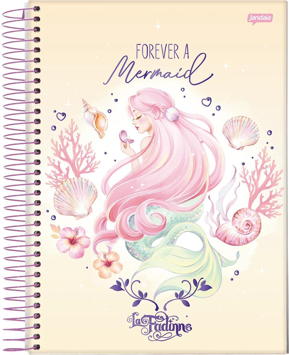CADERNO ESPIRAL UNIVERSITÁRIO CAPA DURA 15 MATÉRIAS 240 FOLHAS - LA FADINNE — miniatura 2