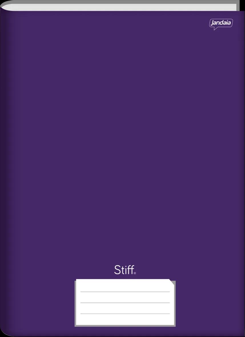 CADERNO BROCHURA UNIVERSITÁRIO CAPA DURA 96 FOLHAS ROXO  - STIFF