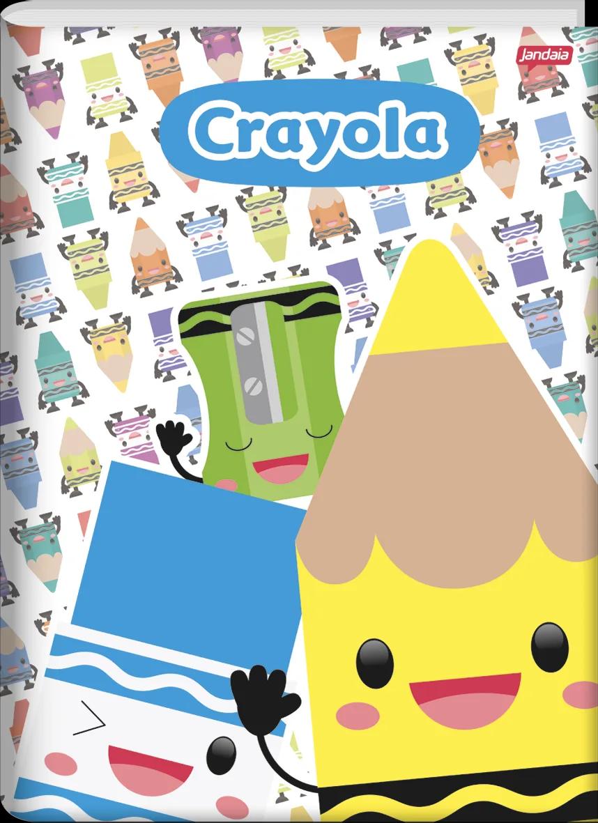 CADERNO BROCHURA CAPA DURA 1/4 80 FOLHAS - CRAYOLA — miniatura 3
