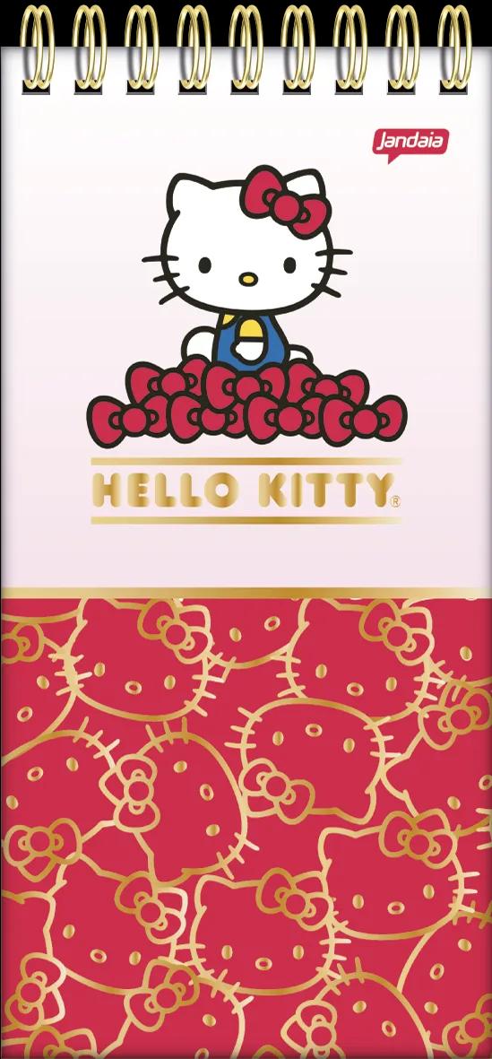 CADERNO GARRA DUPLA FLEXÍVEL 80 FOLHAS - HELLO KITTY